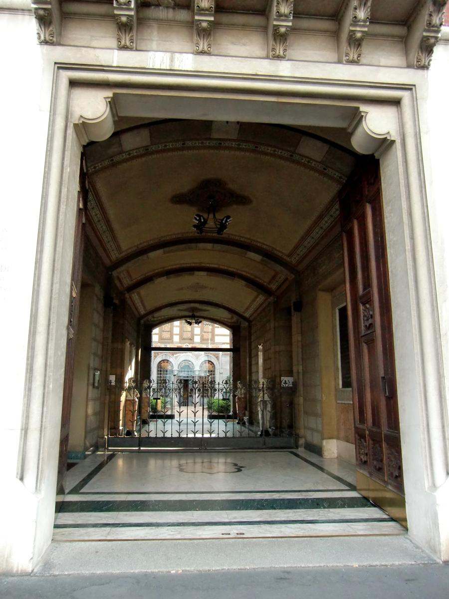 Casa di Riposo per Musicisti "G.Verdi", main door 