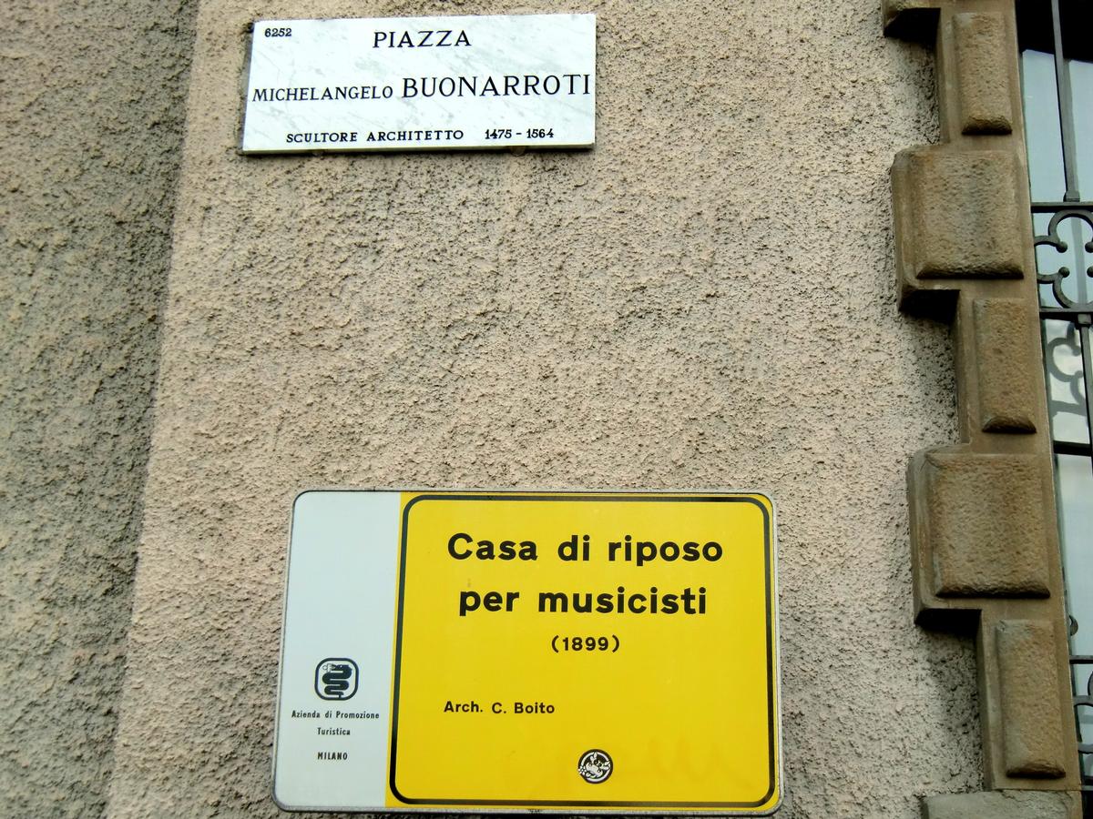 Casa di Riposo per Musicisti "G.Verdi", info panel 