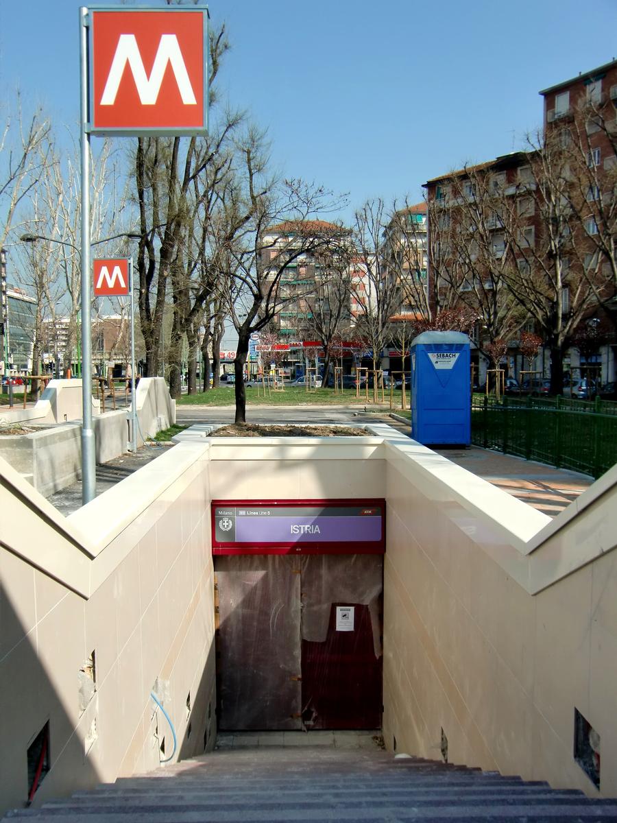 Metrobahnhof Istria 