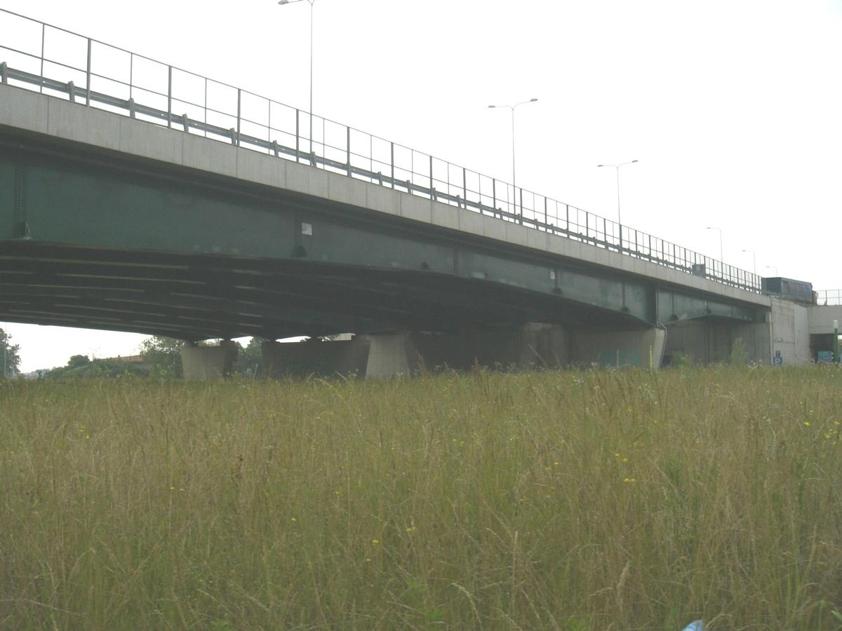 Brücke über die A4 und TAV Torino-Milano 