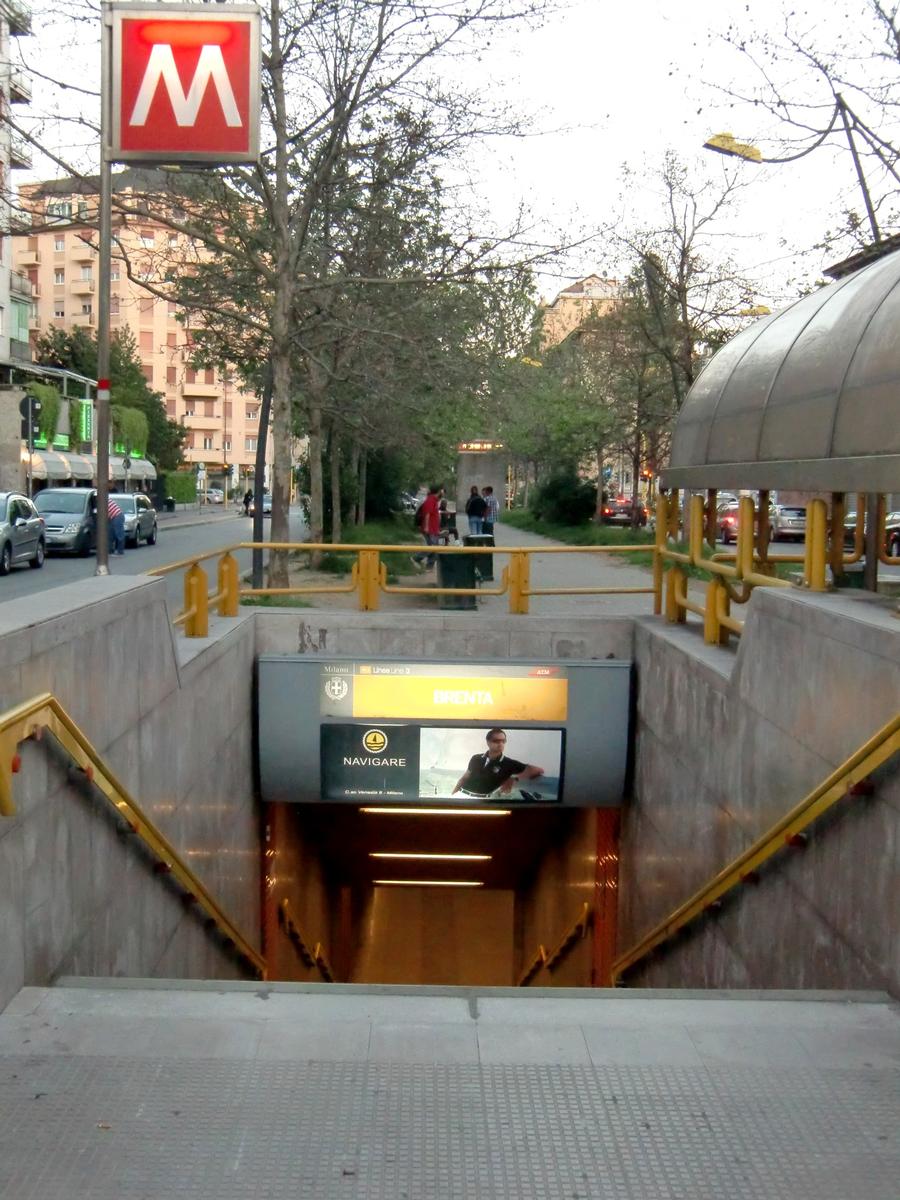 Metrobahnhof Brenta 