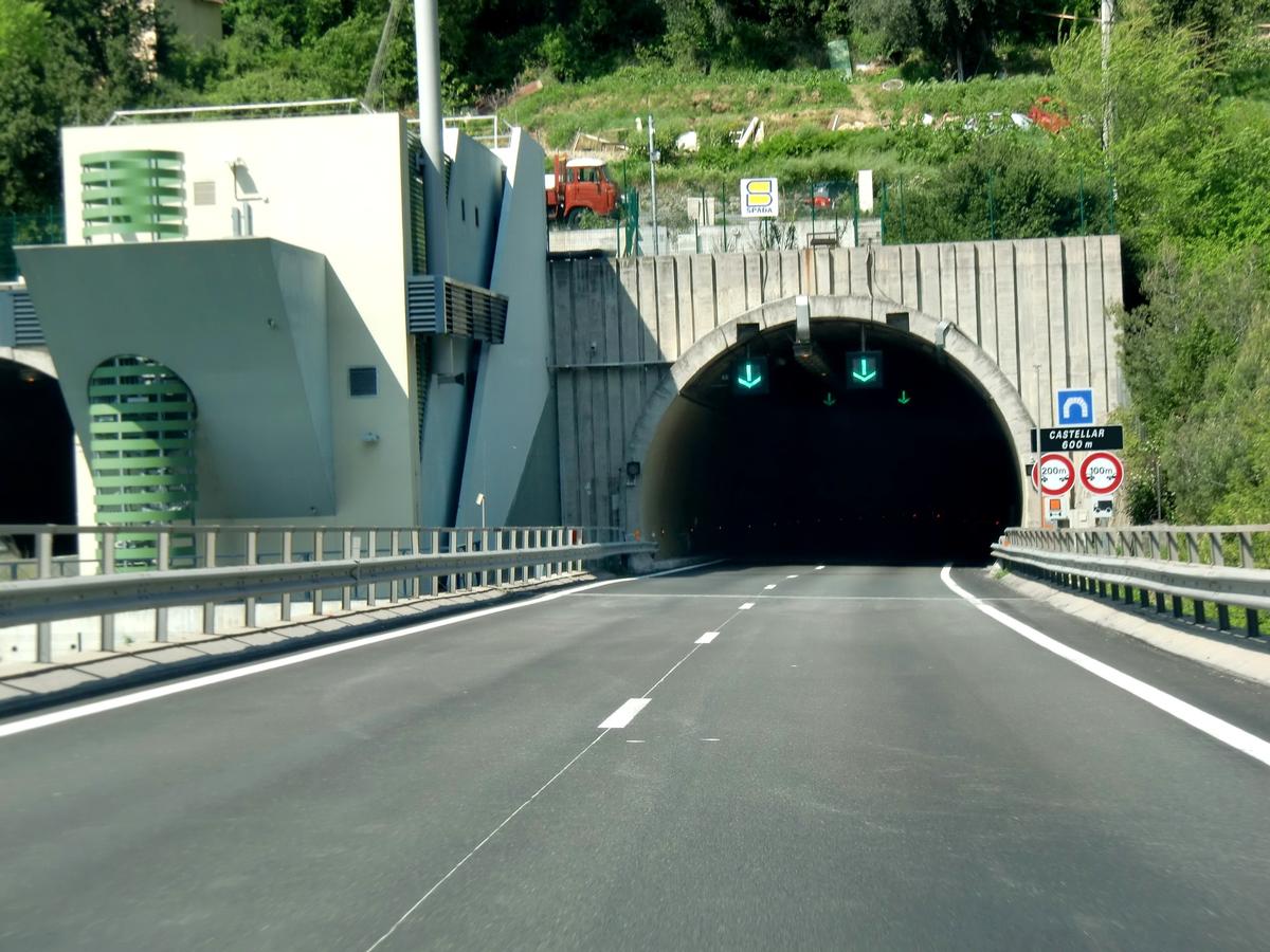 Tunnel de Castellar, eastern portal, Direction Aix en Provence 