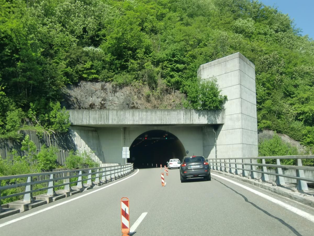Châtillon Tunnel southern portal, direction Geneve 
