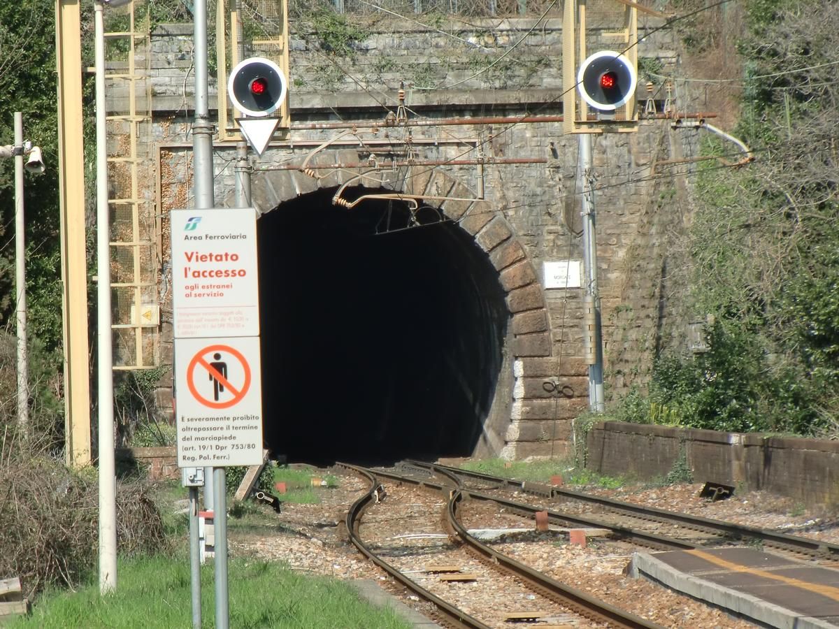 Morcate Tunnel southern portal 
