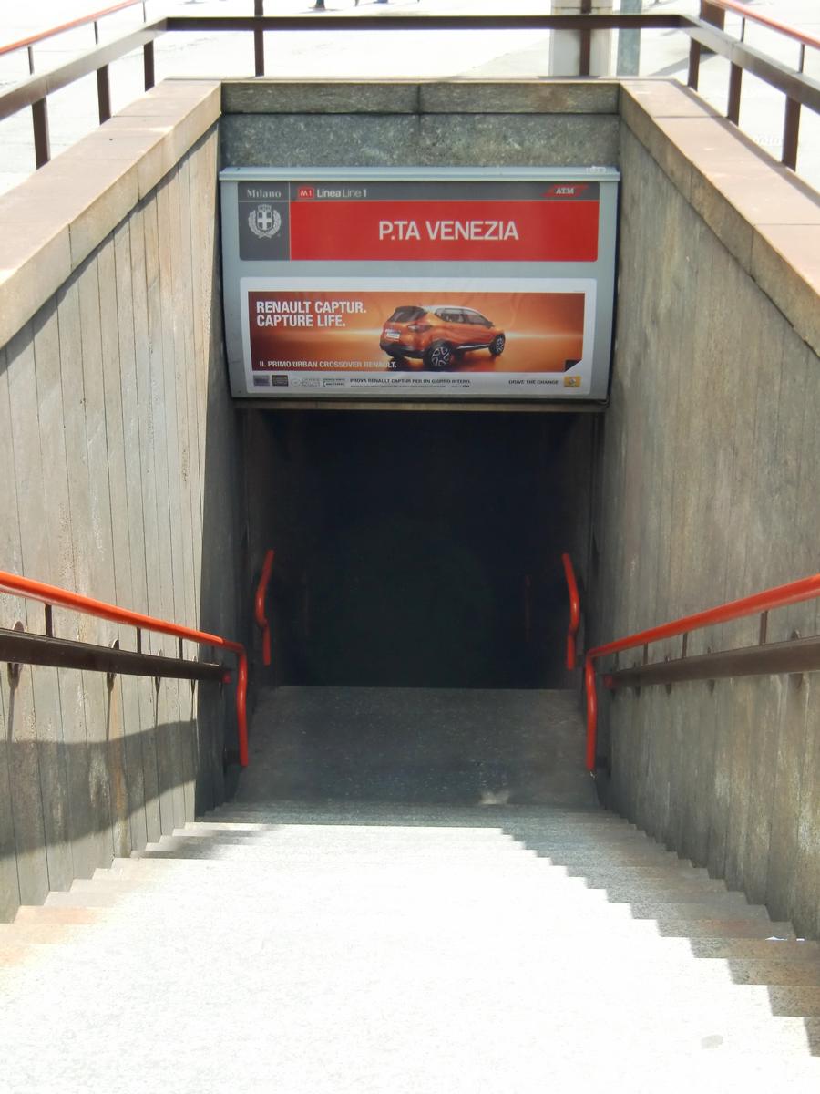 Gare de métro Porta Venezia 