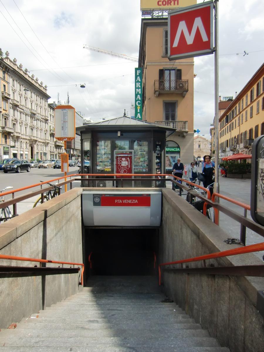 Porta Venezia Metro Station, access 