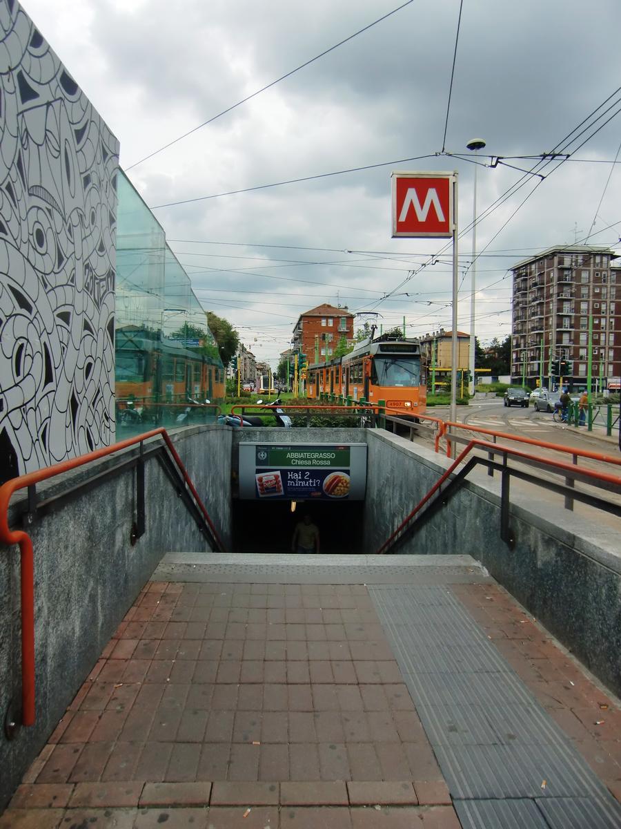 Abbiategrasso Metro Station, access 