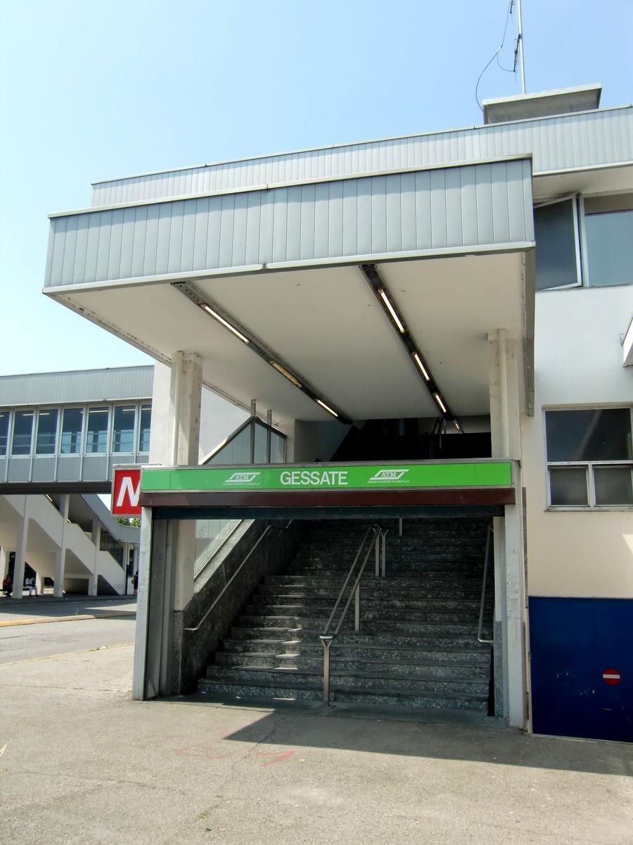 Metrobahnhof Gessate 