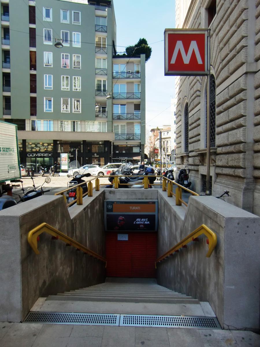 Metrobahnhof Turati 
