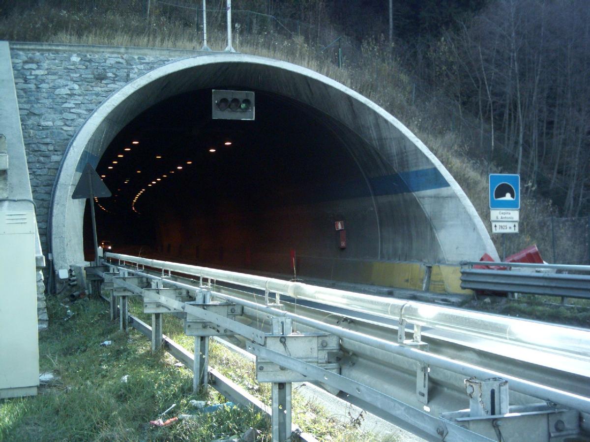 Tunnel Sant'Antonio-Cepina eastern portal 