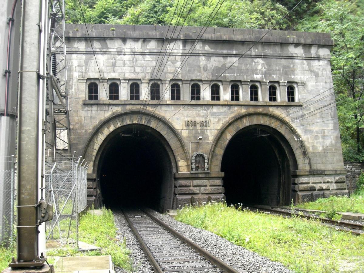 Simplon tunnels - italian portals 