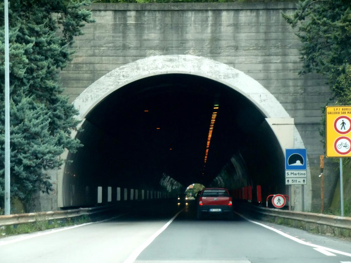 San Martino Tunnel, eastern portal 
