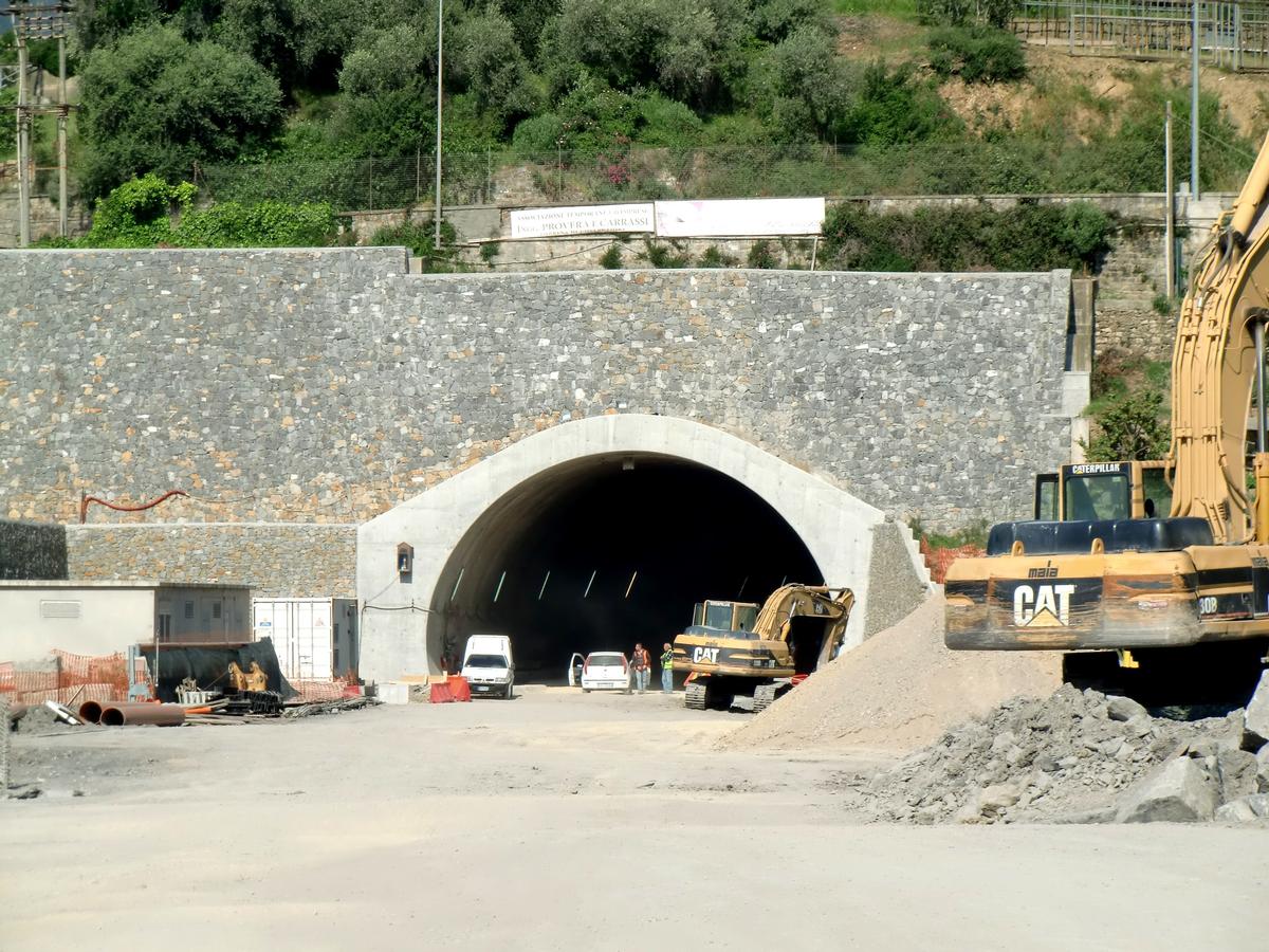 San Giacomo tunnel eastern portal 