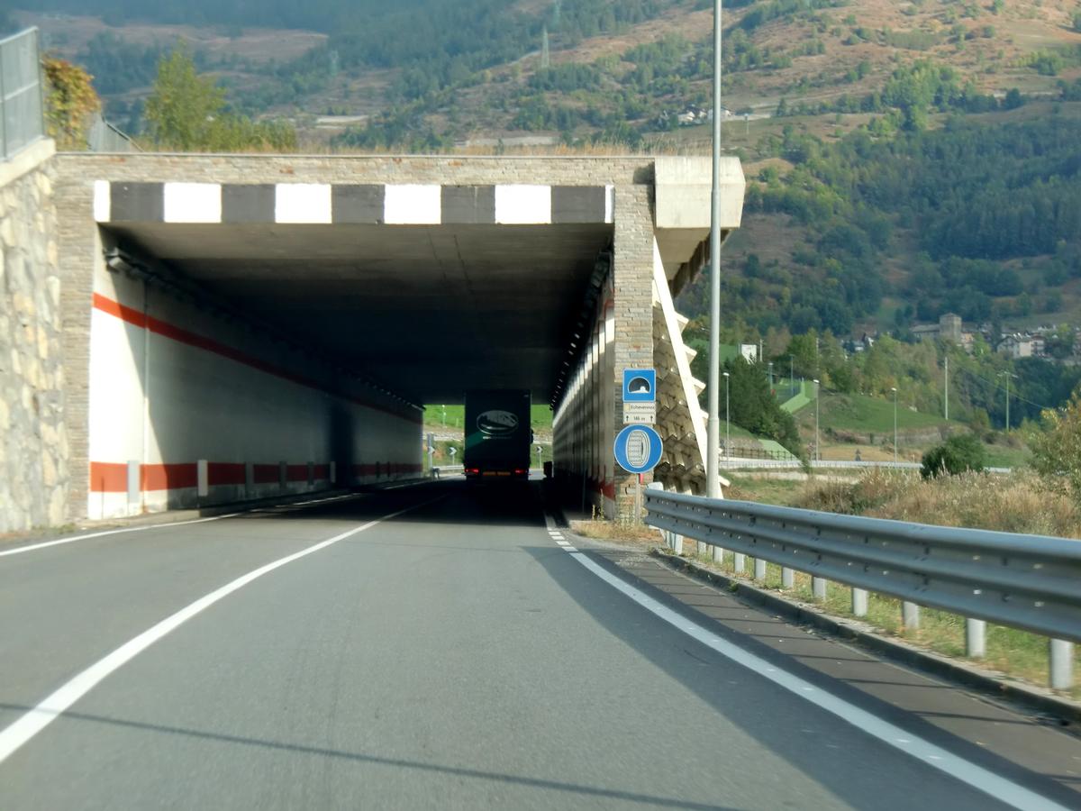 Echevennoz Tunnel, southern portal 