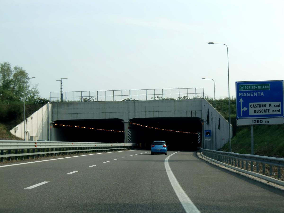 Santa Marzia Tunnel, northern portals 