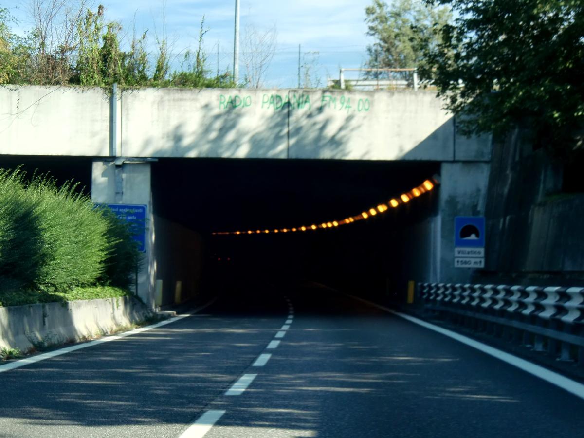 Villatico Tunnel southern portal 