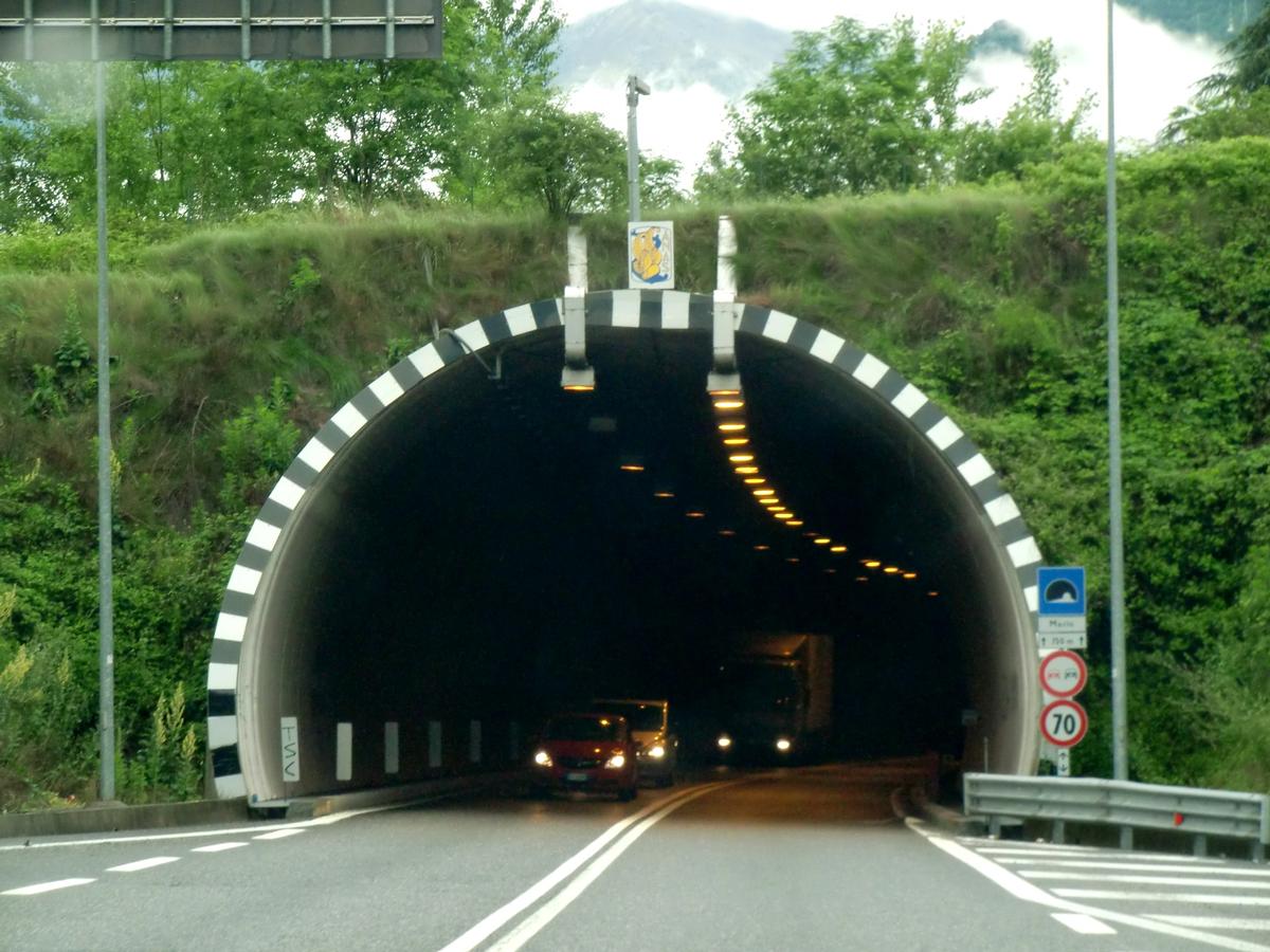Mario Tunnel, southern portal 