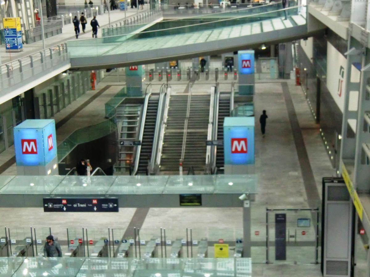 Porta Susa FS Metro Station, access 