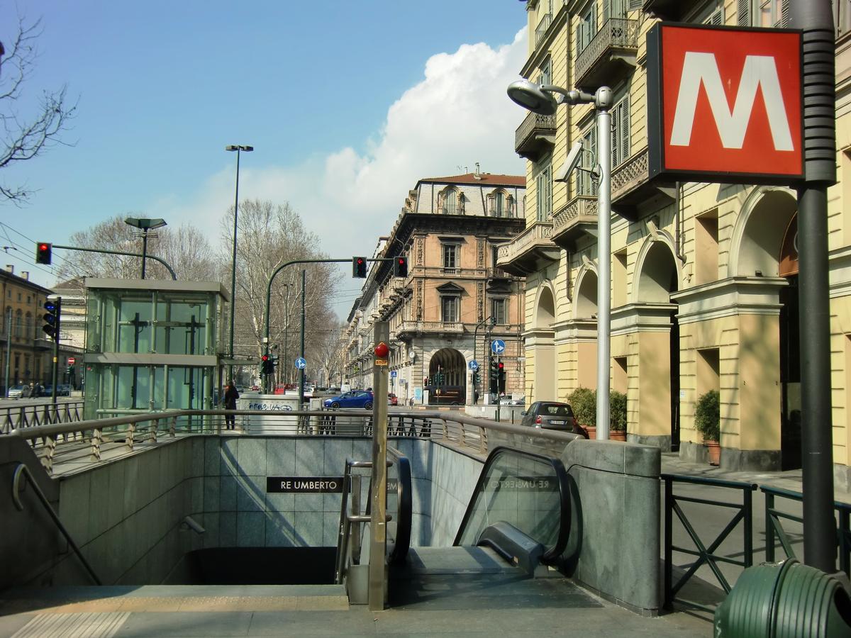 Metrobahnhof Re Umberto 