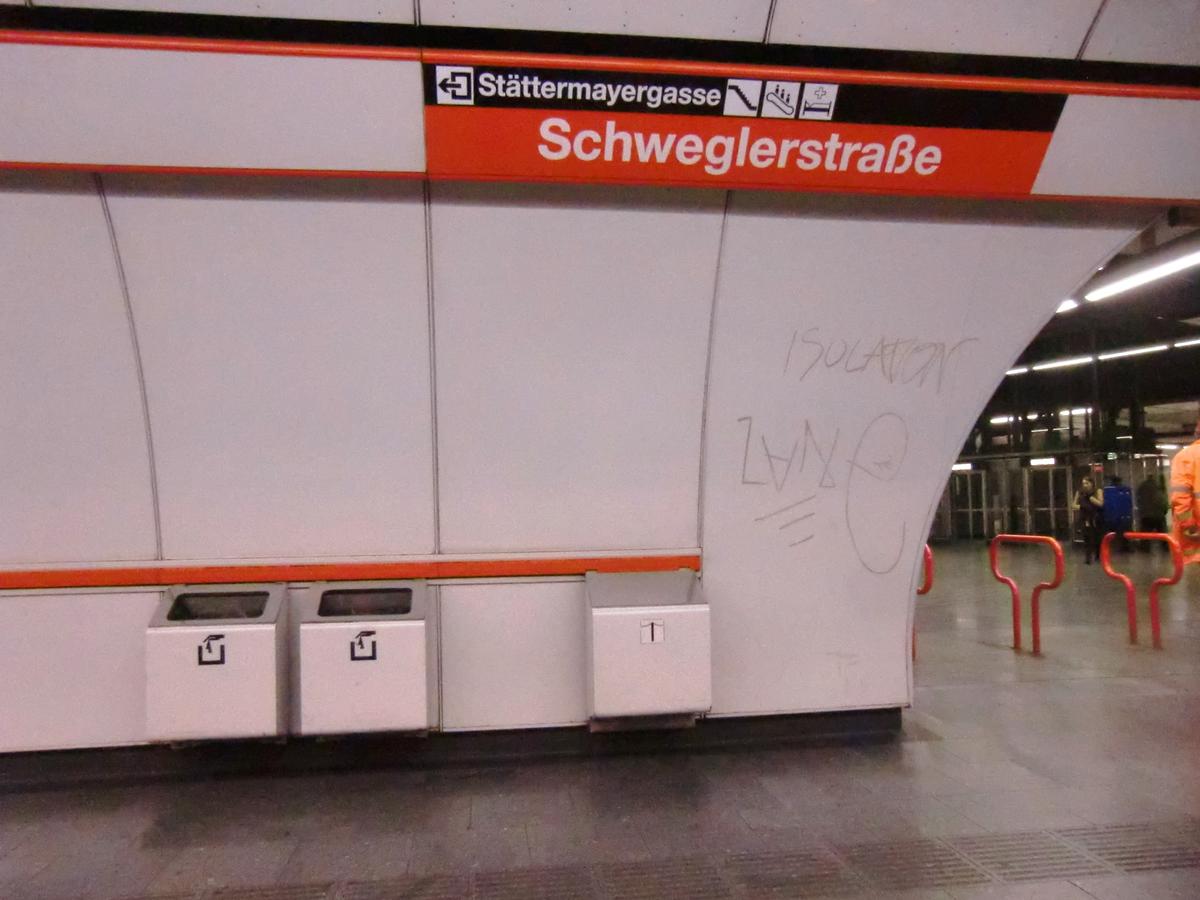 Station de métro Schweglerstraße 