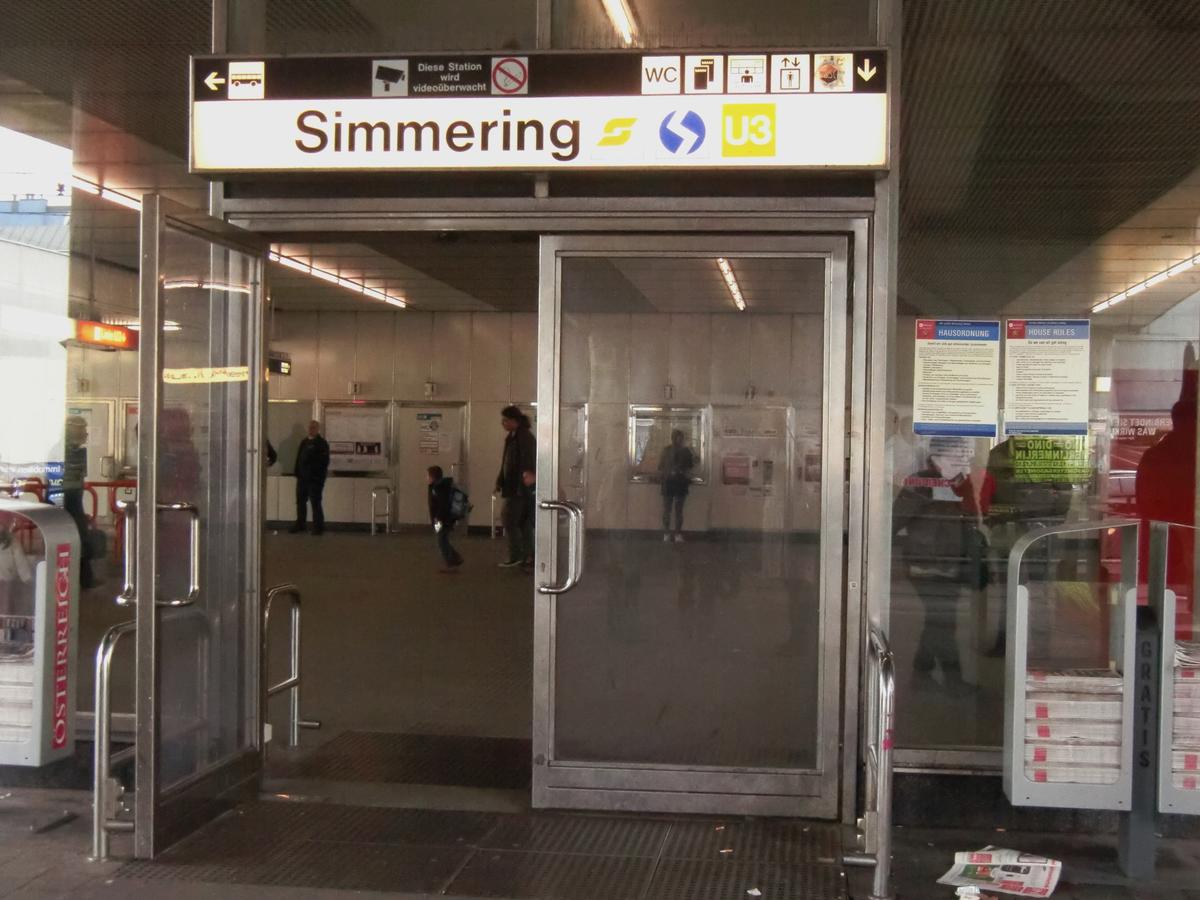 Station de métro Simmering 