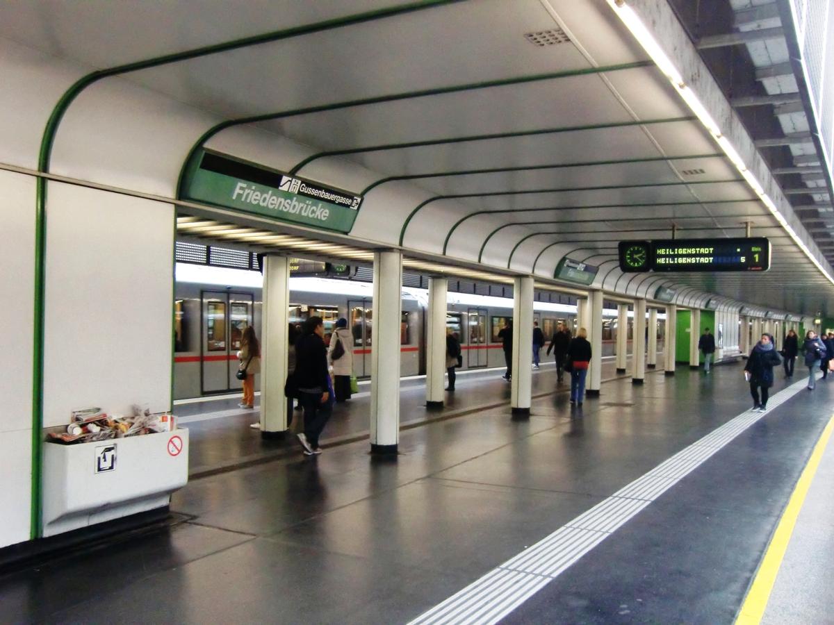 Station de métro Friedensbrücke 