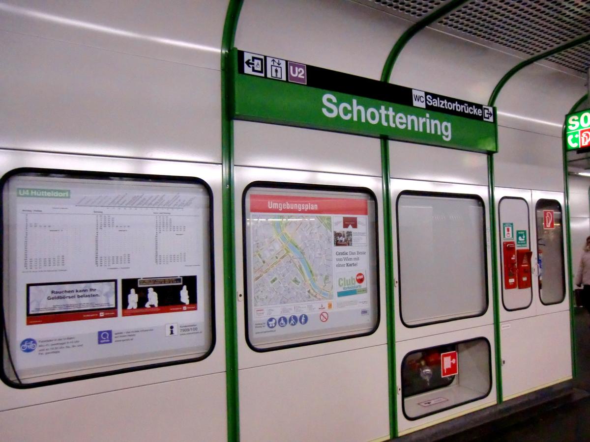 Station de métro Schottenring 