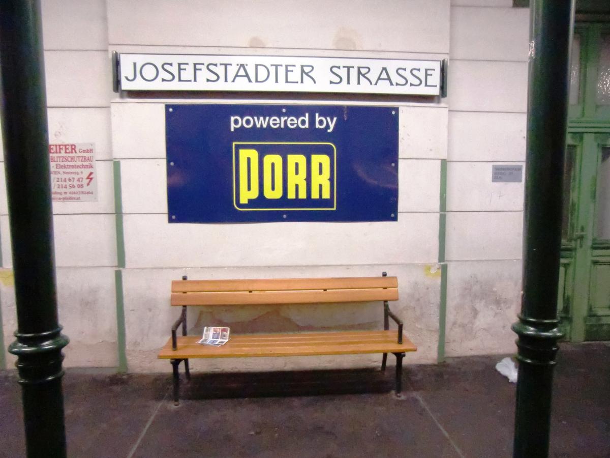 Station de métro Josefstädter Strasse 
