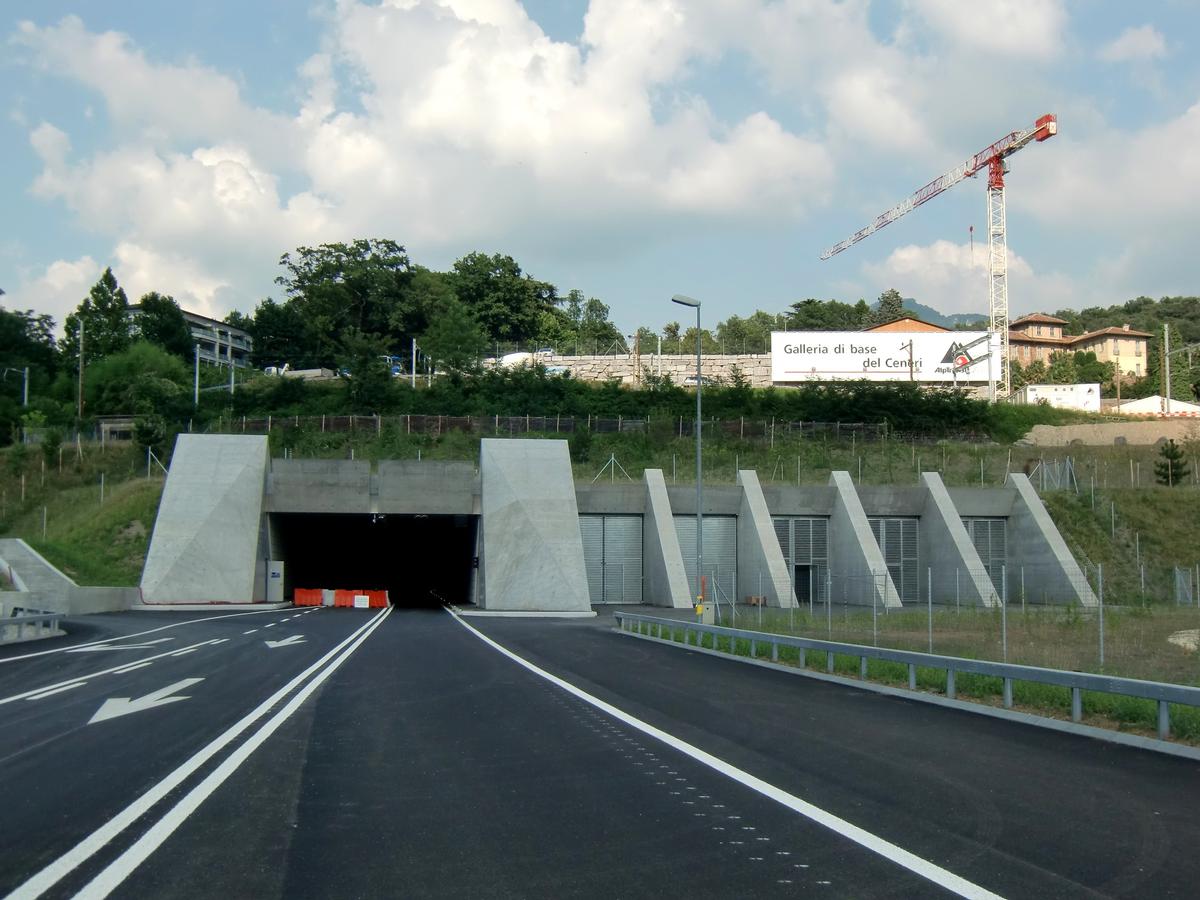 Vedeggio-Cassarate Tunnel western portal 