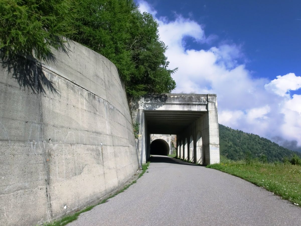 Monte Colmo II Tunnel northern portal 