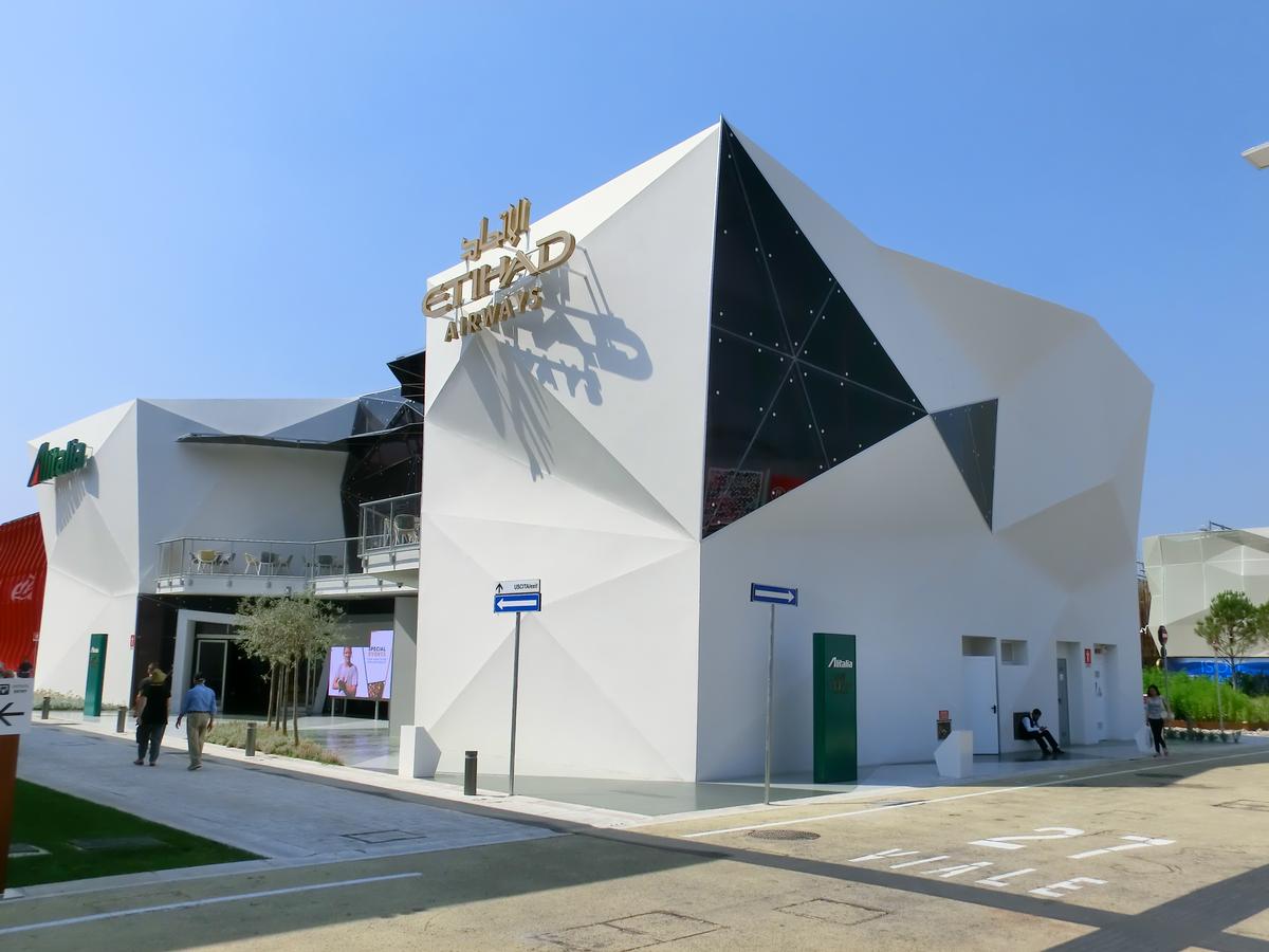 Alitalia-Etihad-Pavillon (Expo 2015) 