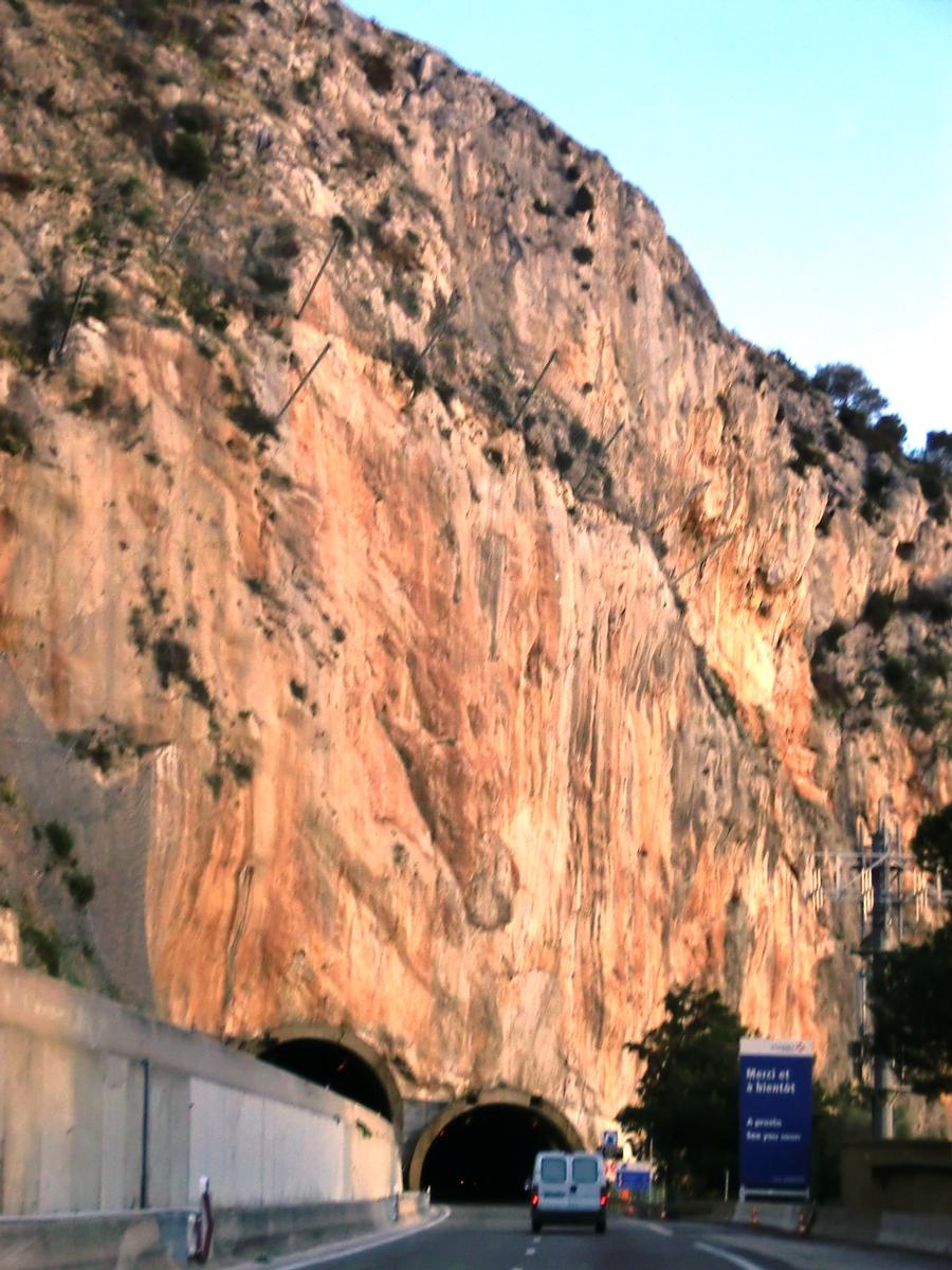 Tunnel de la Giraude / Cima Giralda french portals 