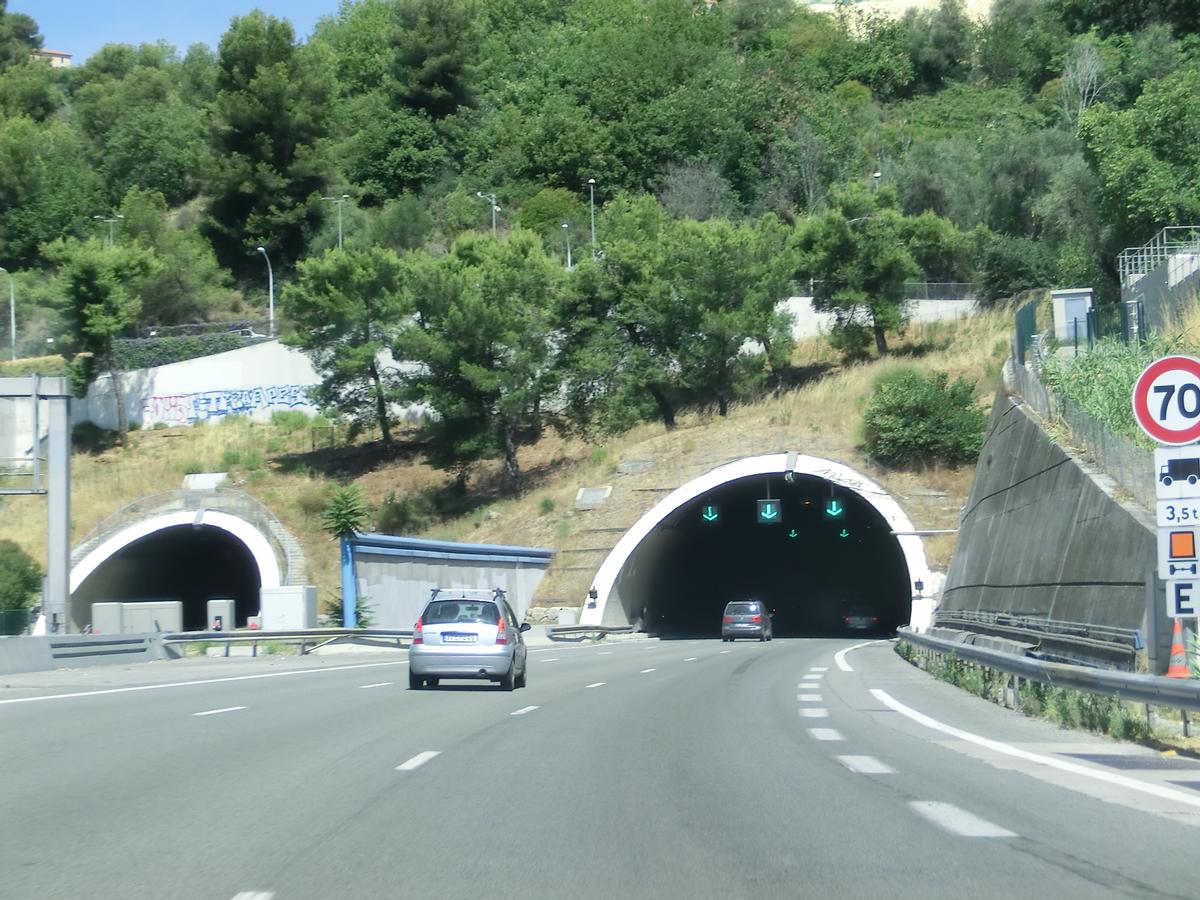 Las Planas Tunnel eastern portals 