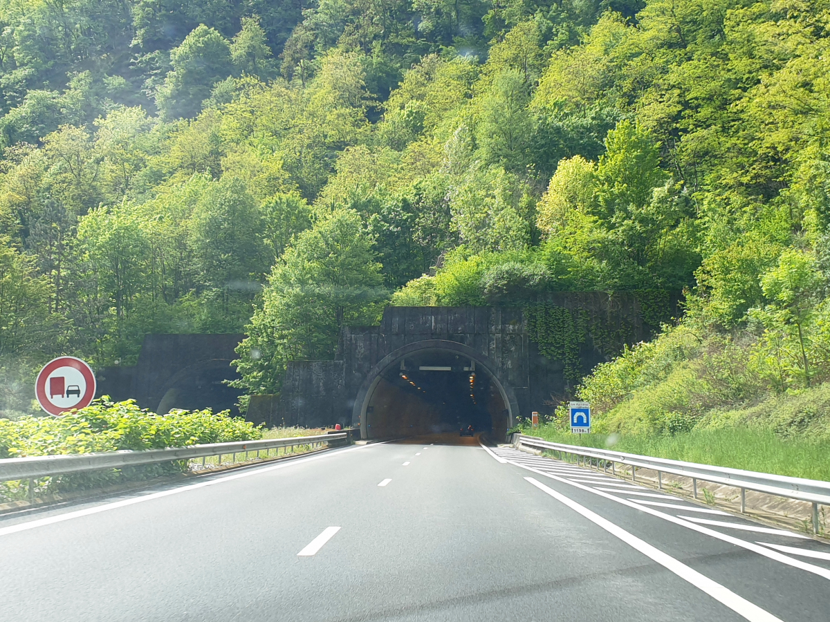 Les Hurtières Tunnel northern portals 