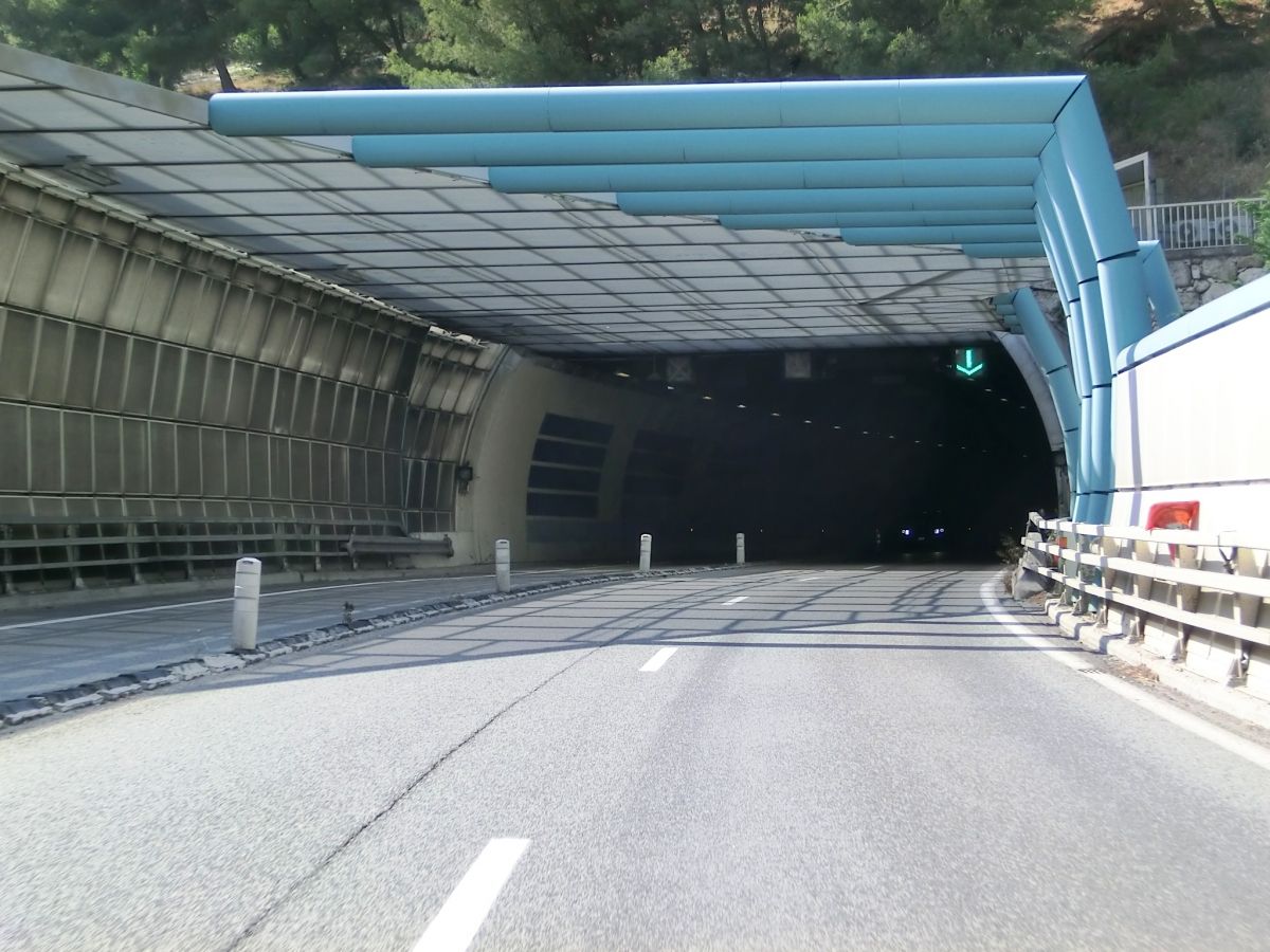 Tunnel de la Bretelle de Monaco southern portal 