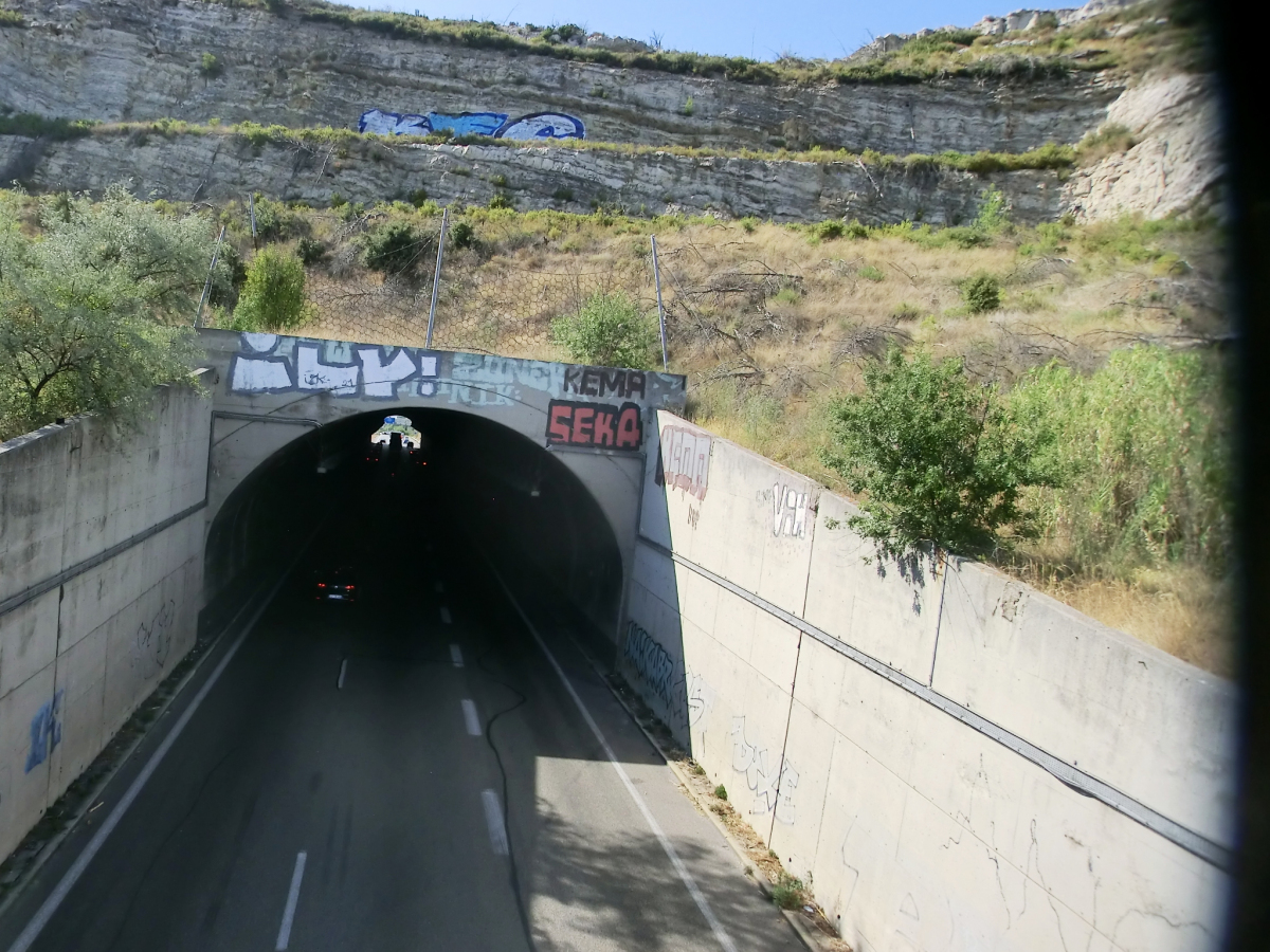 Tunnel des Pennes-Mirabeau (A7) southern portal 