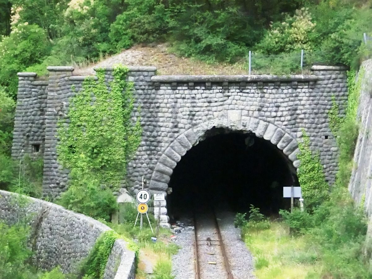 Col-de-Braus Tunnel western portal 