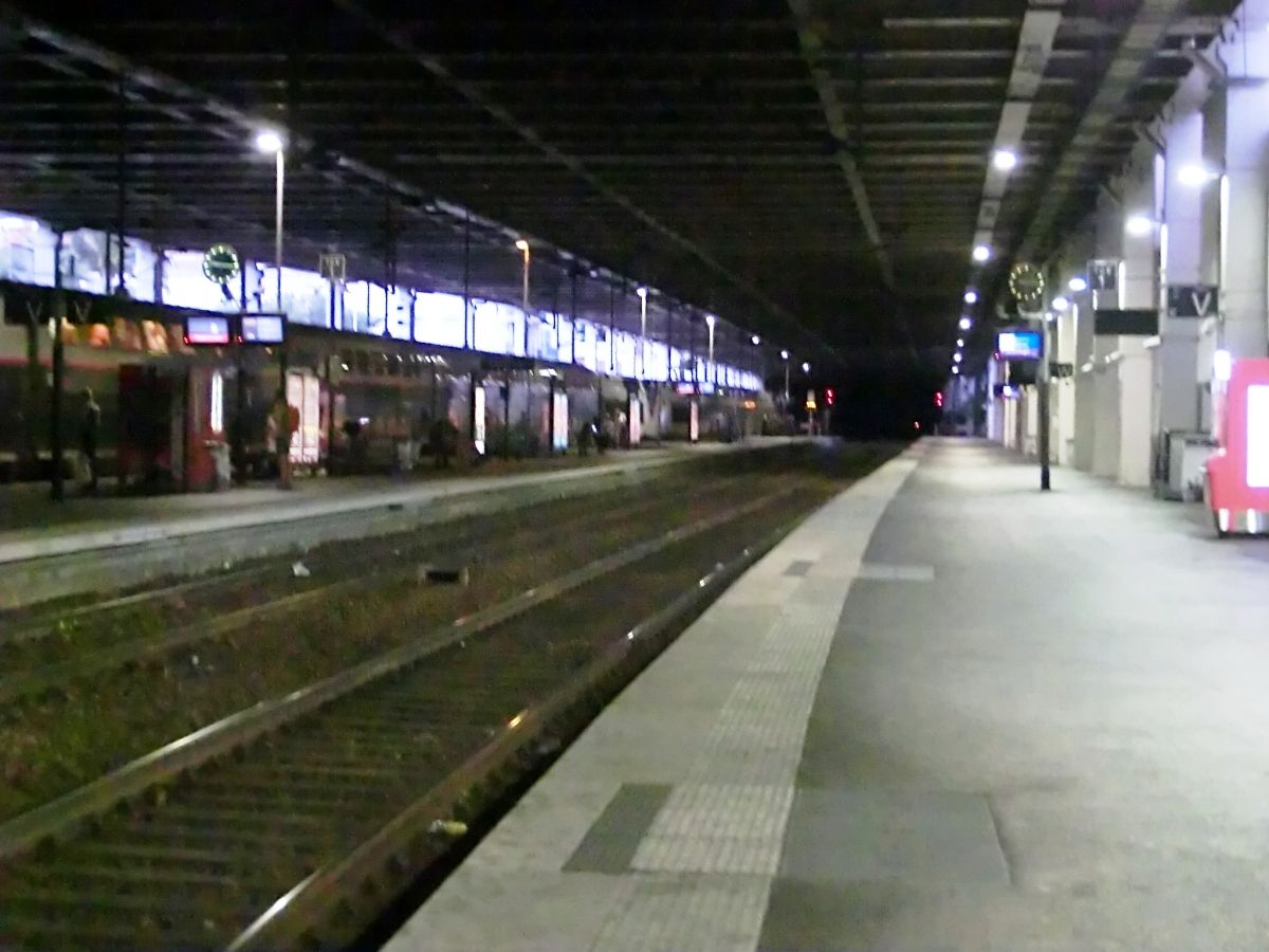 Cannes Tunnel at Cannes Station 