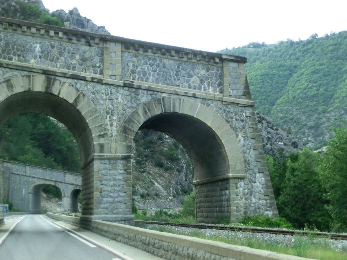 Ponts des Eléphants, Cornillons I tunnel southern portal 