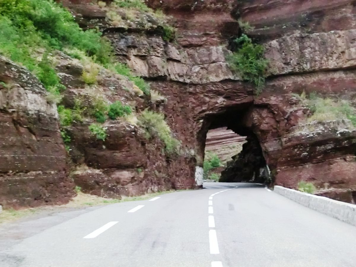 Gorges de Daluis 6 Tunnel southern portal 