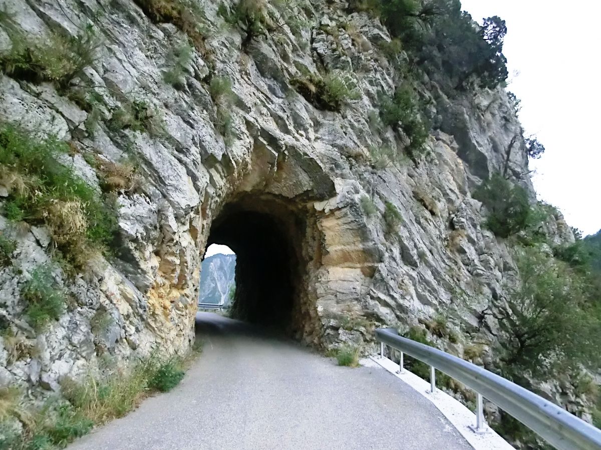 La Croix-sur-Roudoule Tunnel northern portal 