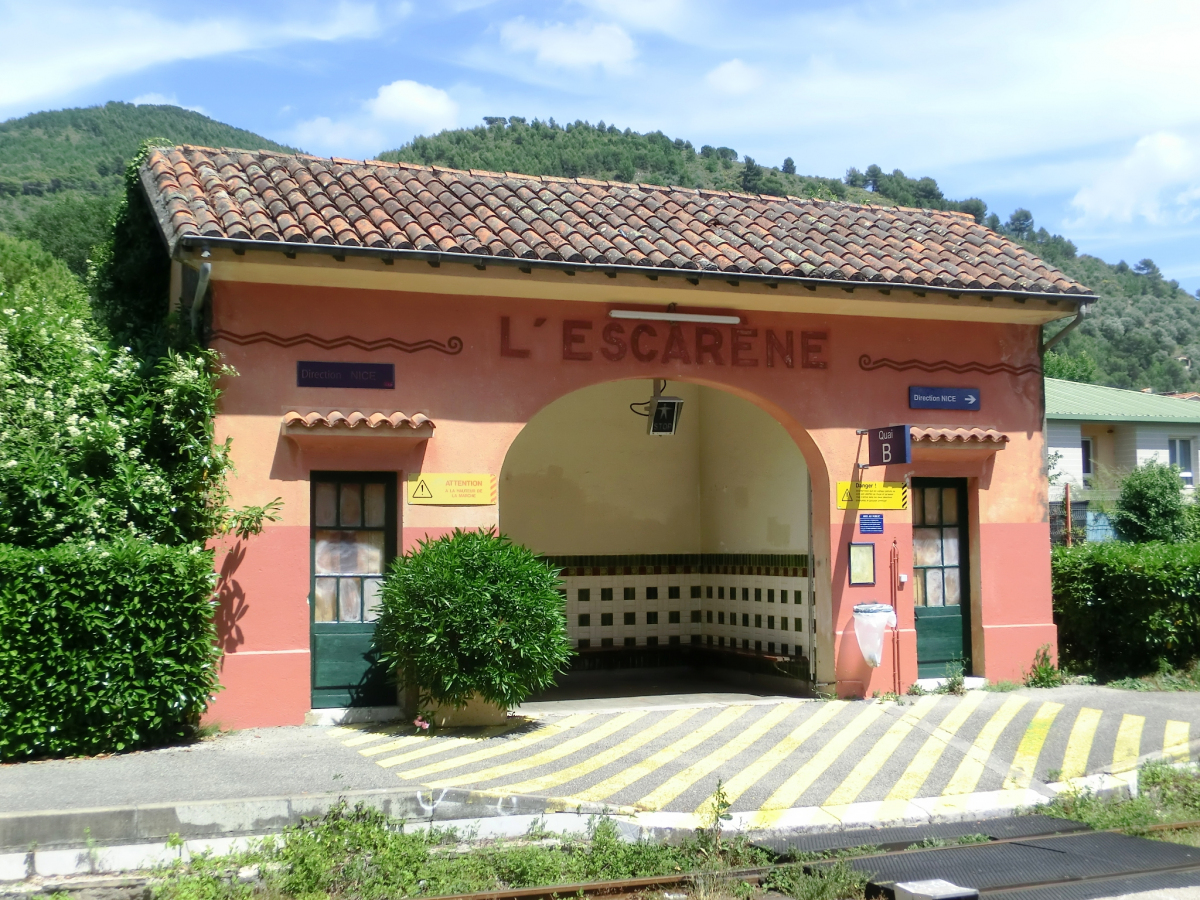 Bahnhof L'Escarène 