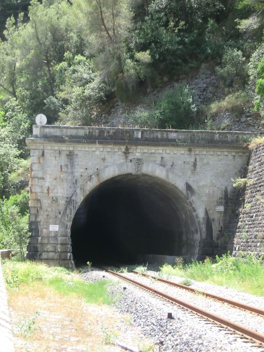 Fromentino Tunnel northern portal 