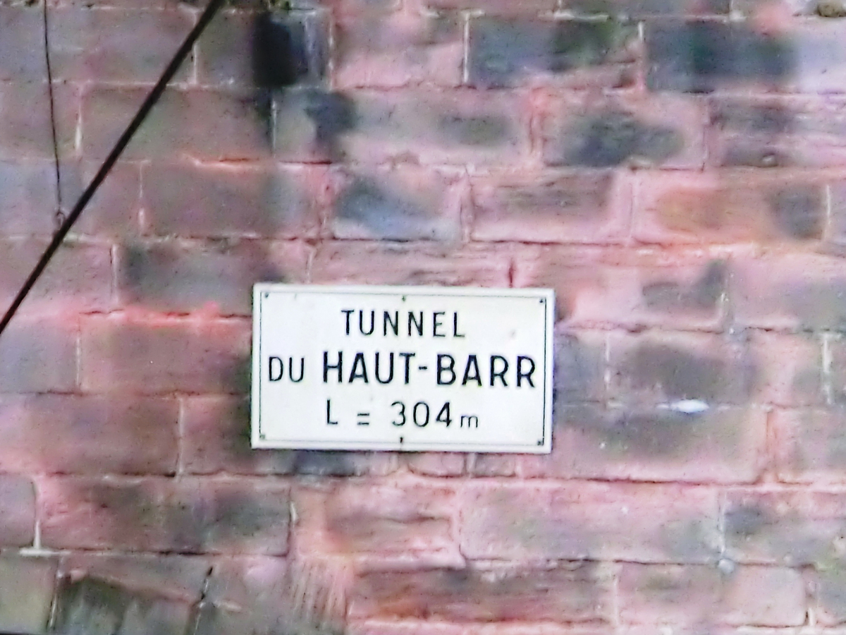 Haut Barr Tunnel western portal 