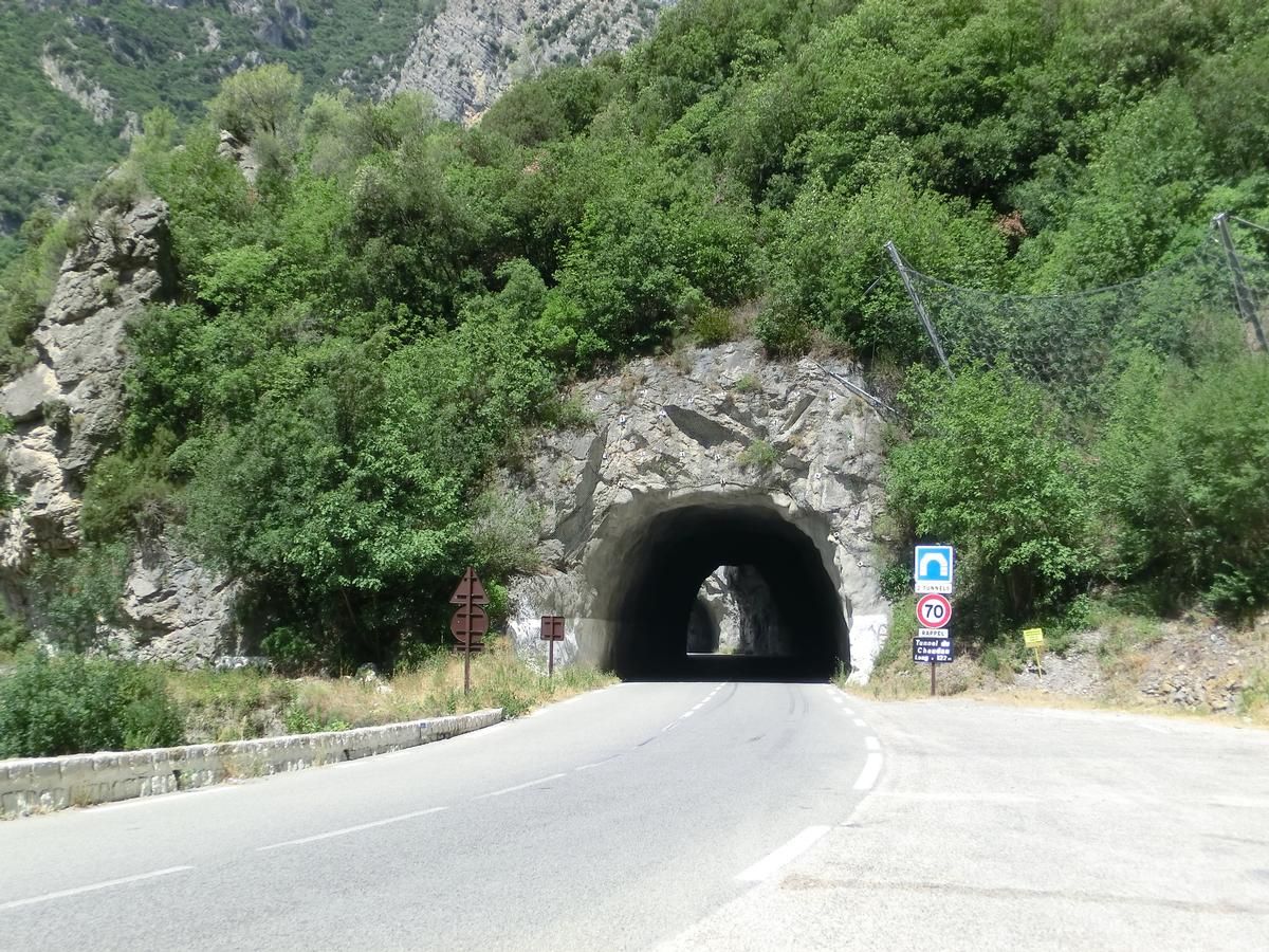 Chaudan Tunnel southern portal 