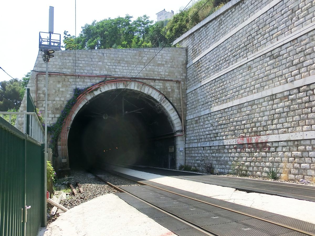 Monte-Carlo Railroad Tunnel eastern portal 