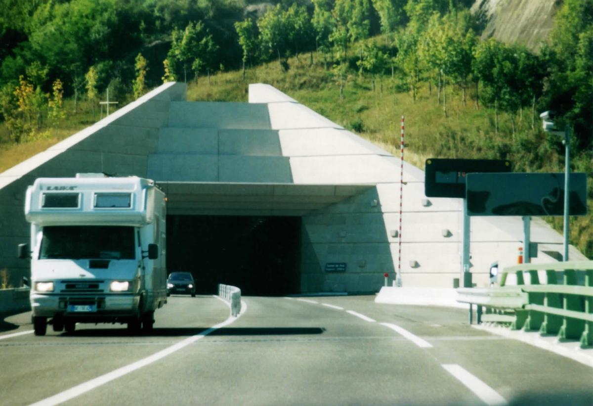 Foix Tunnel northern portal 