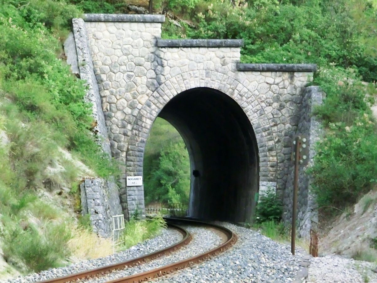 Nogairet Tunnel northern portal 