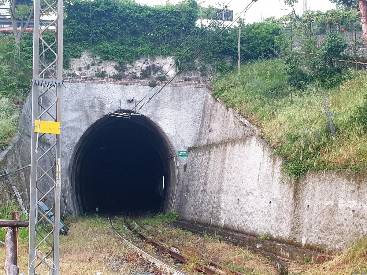 Crocetta Tunnel southern portal 