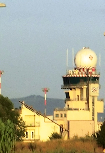 Florence "Amerigo Vespucci" International Airport control tower 